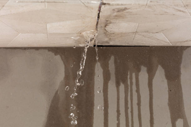 Professional Burst Pipe Cleanup technician working in Brooklin, ME